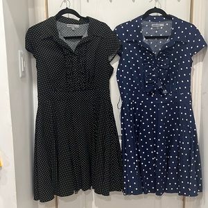 BailyBlue 1950 dresses in black and navy blue